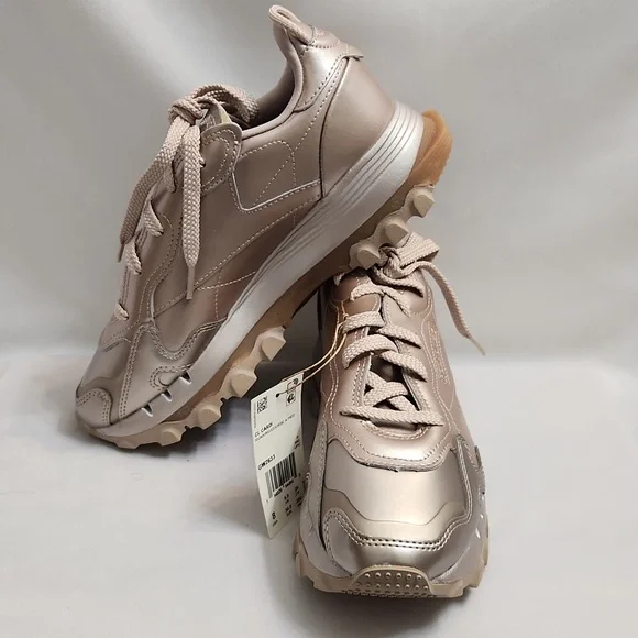 Reebok Classic X Cardi B Leather Rose Gold Sneakers (W Size 8)